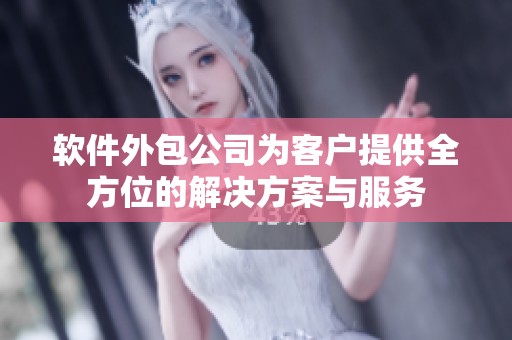 软件外包公司为客户提供全方位的解决方案与服务
