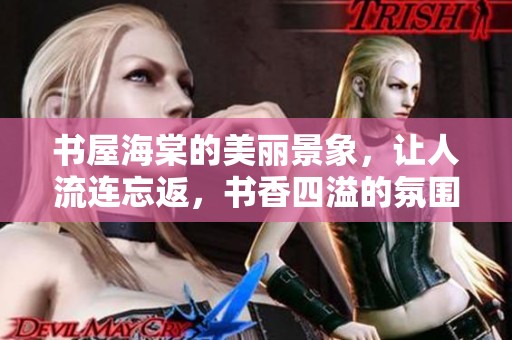 书屋海棠的美丽景象，让人流连忘返，书香四溢的氛围让人陶醉