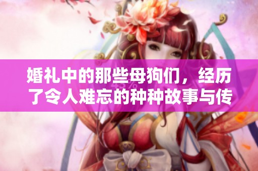 婚礼中的那些母狗们，经历了令人难忘的种种故事与传奇