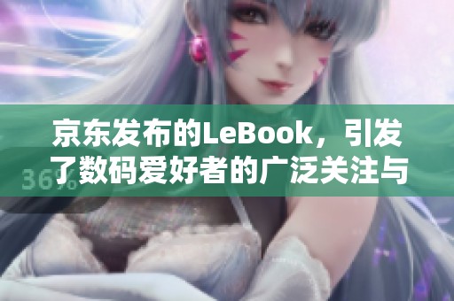 京东发布的LeBook，引发了数码爱好者的广泛关注与热议