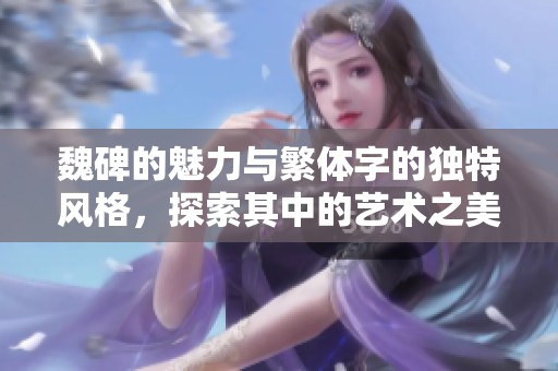 魏碑的魅力与繁体字的独特风格，探索其中的艺术之美