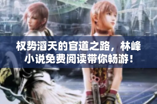 权势滔天的官道之路，林峰小说免费阅读带你畅游！