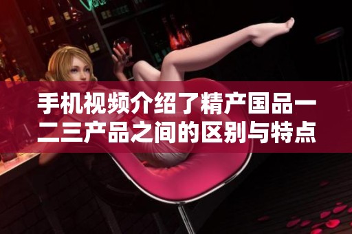 手机视频介绍了精产国品一二三产品之间的区别与特点