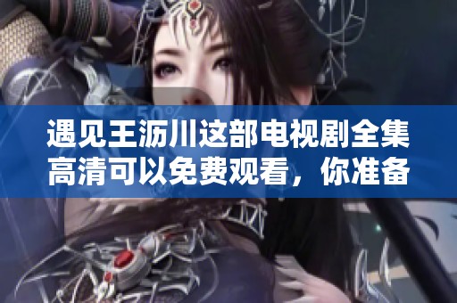 遇见王沥川这部电视剧全集高清可以免费观看，你准备好了吗