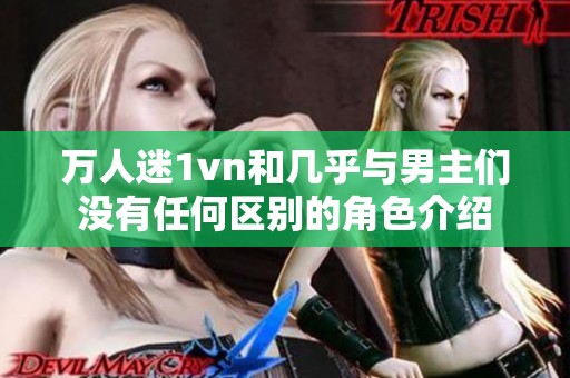 万人迷1vn和几乎与男主们没有任何区别的角色介绍
