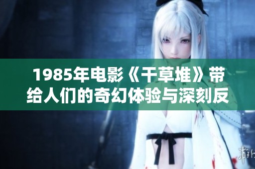 1985年电影《干草堆》带给人们的奇幻体验与深刻反思