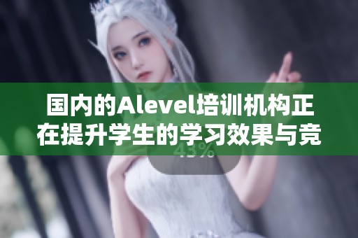 国内的Alevel培训机构正在提升学生的学习效果与竞争力
