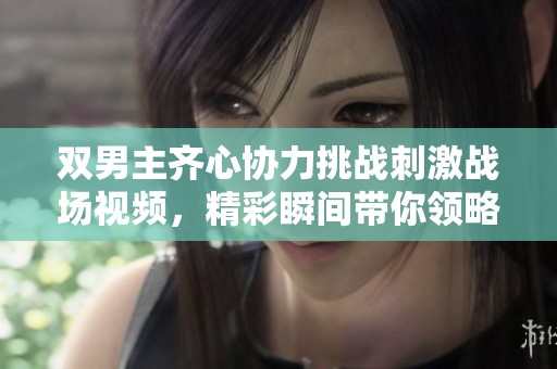 双男主齐心协力挑战刺激战场视频，精彩瞬间带你领略战场魅力