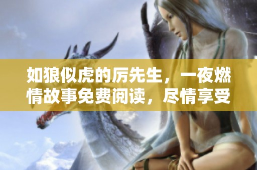 如狼似虎的厉先生，一夜燃情故事免费阅读，尽情享受这段激情吧