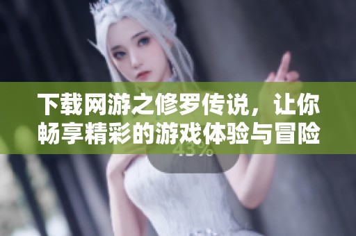 下载网游之修罗传说，让你畅享精彩的游戏体验与冒险之旅