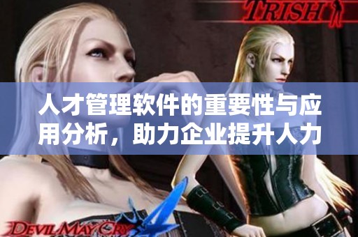 人才管理软件的重要性与应用分析，助力企业提升人力资源效率和效益
